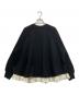 BEARDSLEY (ビアズリー) 裾タムレースカットソー ブラック サイズ:F：7000円