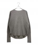 L'appartementアパルトモン）の古着「Thermal Knit/サーマルニット」｜グレー