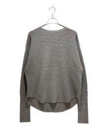 L'appartement（アパルトモン）の古着「Thermal Knit/サーマルニット」｜グレー