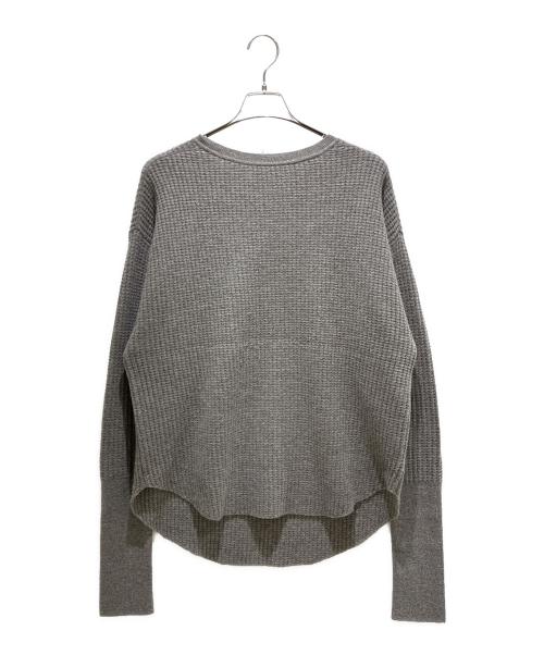 L'appartement（アパルトモン）L'appartement (アパルトモン) Thermal Knit/サーマルニット グレー サイズ:FREEの古着・服飾アイテム