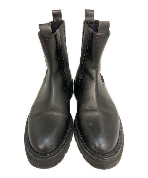 PASCUCCI（パスクッチ）PASCUCCI (パスクッチ) チェルシーブーツ/サイドゴアブーツ ブラック サイズ:SIZE 37の古着・服飾アイテム