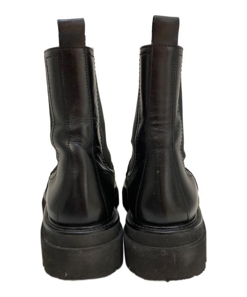 PASCUCCI（パスクッチ）PASCUCCI (パスクッチ) チェルシーブーツ/サイドゴアブーツ ブラック サイズ:SIZE 37の古着・服飾アイテム