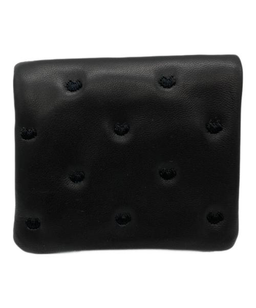 tsumori chisato carry（ツモリチサトキャリー）tsumori chisato CARRY (ツモリチサトキャリー) 2つ折り財布 ぷちネコ ブラックの古着・服飾アイテム