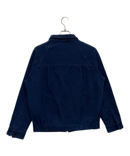 BLUE BLUE（ブルーブルー）BLUE BLUE (ブルーブルー) ジップアップジャケット インディゴ サイズ:SIZE 2の古着・服飾アイテム