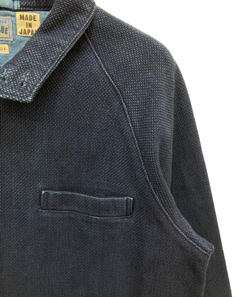 BLUE BLUE（ブルーブルー）BLUE BLUE (ブルーブルー) ジップアップジャケット インディゴ サイズ:SIZE 2の古着・服飾アイテム