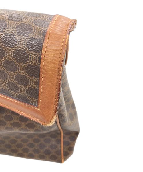 CELINE（セリーヌ）CELINE (セリーヌ) マカダム柄オールドハンドバッグ ブラウンの古着・服飾アイテム