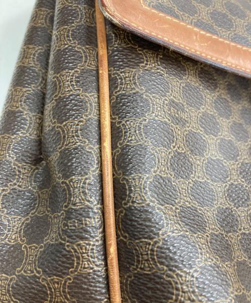 CELINE（セリーヌ）CELINE (セリーヌ) マカダム柄オールドハンドバッグ ブラウンの古着・服飾アイテム