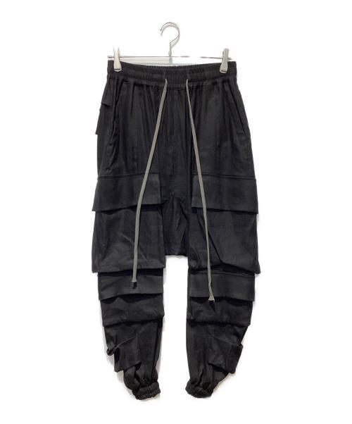 A.F ARTEFACT（エーエフ アーティファクト）A.F ARTEFACT (エーエフ アーティファクト) Military Sarouel Long Pants ブラック サイズ:1の古着・服飾アイテム