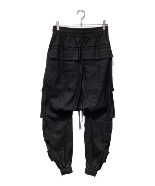 A.F ARTEFACT（エーエフ アーティファクト）A.F ARTEFACT (エーエフ アーティファクト) Military Sarouel Long Pants ブラック サイズ:1の古着・服飾アイテム