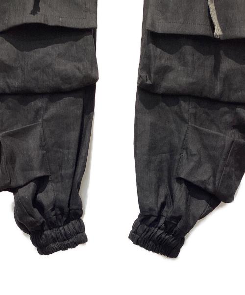A.F ARTEFACT（エーエフ アーティファクト）A.F ARTEFACT (エーエフ アーティファクト) Military Sarouel Long Pants ブラック サイズ:1の古着・服飾アイテム