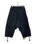 Y-3（ワイスリー）の古着「サルエルパンツ」｜ブラック