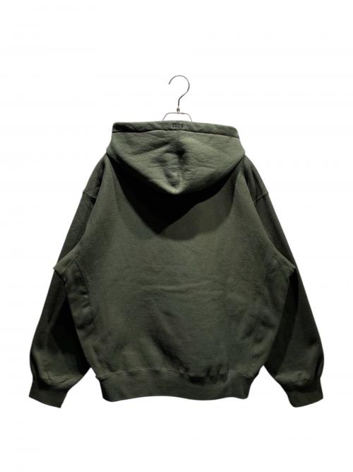 SUPREME（シュプリーム）SUPREME (シュプリーム) FUTURA LOGO HOODED SWEATSHIRT グリーン サイズ:Mの古着・服飾アイテム