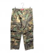 SUPREMEシュプリーム）の古着「Cargo Pant Branch Woodland Camo」｜オリーブ
