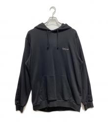 Y-3（ワイスリー）の古着「X Kuro Stripe-Detailed Drawstring Hoodi」｜ブラック