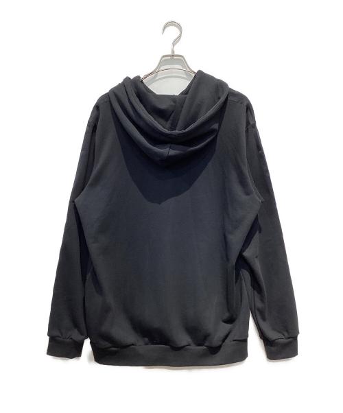Y-3（ワイスリー）Y-3 (ワイスリー) X Kuro Stripe-Detailed Drawstring Hoodi ブラック サイズ:Mの古着・服飾アイテム