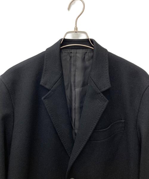 THE RERACS（ザ リラクス）THE RERACS (ザ リラクス) チェスターコート 21FW-RECT-288-J ブラック サイズ:46の古着・服飾アイテム