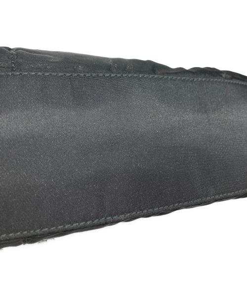 PRADA（プラダ）PRADA (プラダ) プラチェーンナイロンハンドバッグ ブラックの古着・服飾アイテム