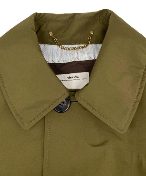 VISVIM（ビズビム）VISVIM (ビズビム) FRANKSOUTIEN COAT/フランク・ステンカラー・コート オリーブ サイズ:2の古着・服飾アイテム