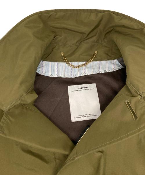 VISVIM（ビズビム）VISVIM (ビズビム) FRANKSOUTIEN COAT/フランク・ステンカラー・コート オリーブ サイズ:2の古着・服飾アイテム