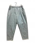 JOHNBULLジョンブル）の古着「シームレスイージージーンズ」｜スカイブルー