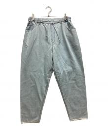 JOHNBULL（ジョンブル）の古着「シームレスイージージーンズ」｜スカイブルー