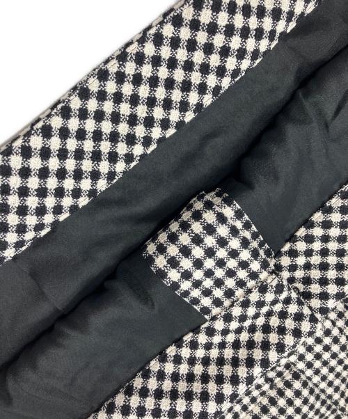 ANAYI（アナイ）ANAYI (アナイ) ドビーツイードハーフスリーブブルゾン ブラック サイズ:36 未使用品の古着・服飾アイテム