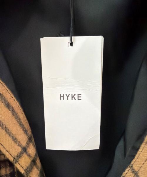 HYKE（ハイク）HYKE (ハイク) PLAID WORK JACKET ブラウン サイズ:2の古着・服飾アイテム