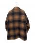 HYKE (ハイク) PLAID WORK JACKET ブラウン サイズ:2：65000円