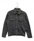 MOMOTARO JEANS桃太郎ジーンズ）の古着「14oz SELVEDGE GRAY DENIM V-SEAM JACKET」｜グレー