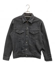 MOMOTARO JEANS（桃太郎ジーンズ）の古着「14oz SELVEDGE GRAY DENIM V-SEAM JACKET」｜グレー