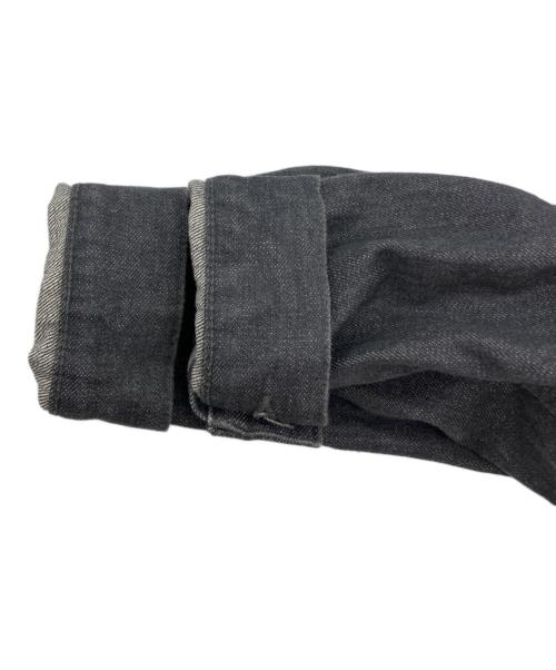 MOMOTARO JEANS（桃太郎ジーンズ）MOMOTARO JEANS (桃太郎ジーンズ) 14oz SELVEDGE GRAY DENIM V-SEAM JACKET グレー サイズ:Lの古着・服飾アイテム