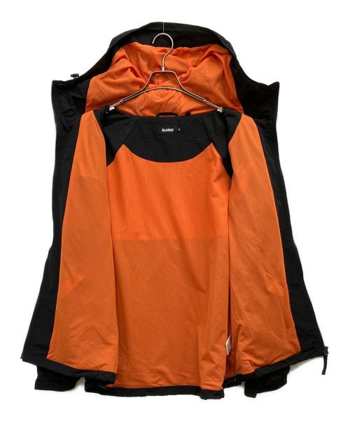 X-LARGE（エクストララージ）X-LARGE (エクストララージ) ROLAND (ローランド) PIPING HOODED JACKET ブラック サイズ:XLの古着・服飾アイテム