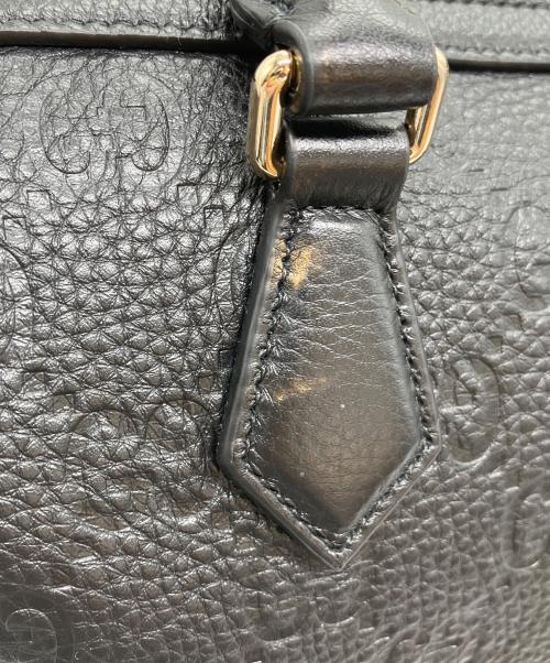 GUCCI（グッチ）GUCCI (グッチ) スモールトップハンドルバッグ ブラックの古着・服飾アイテム