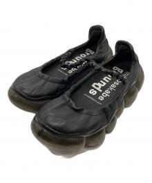 Mikio Sakabe×grounds（ミキオサカベ×グラウンズ）の古着「Jewelry Ballet Shoes」｜ブラック