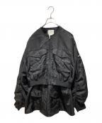Ameriアメリ）の古着「MODERN MILITARY SET JACKET」｜ブラック
