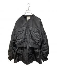 Ameri（アメリ）の古着「MODERN MILITARY SET JACKET」｜ブラック