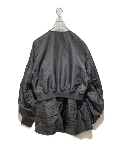 Ameri（アメリ）AMERI (アメリ) MODERN MILITARY SET JACKET ブラック サイズ:Mの古着・服飾アイテム