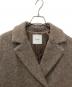 CLANE (クラネ) DOUBLE WOOL LONG COAT ブラウン：7000円