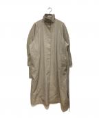 TODAYFULトゥデイフル）の古着「Standcollar Trench Coat/スタンドカラートレンチコート」｜ベージュ
