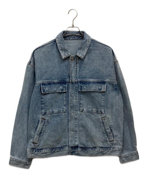 EDIFICE（エディフィス）EDIFICE (エディフィス) デニム トラッカージャケット インディゴ サイズ:Mの古着・服飾アイテム