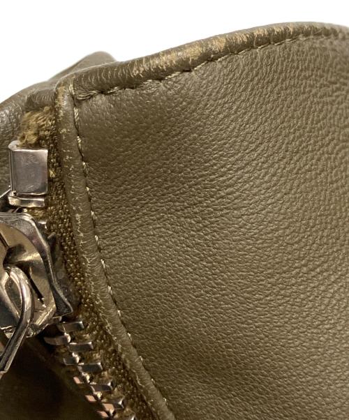 TOMORROW LAND（トゥモローランド）TOMORROW LAND (トゥモローランド) DENIM (デニム) ラムレザーシングルライダースジャケット ブラウン サイズ:44の古着・服飾アイテム