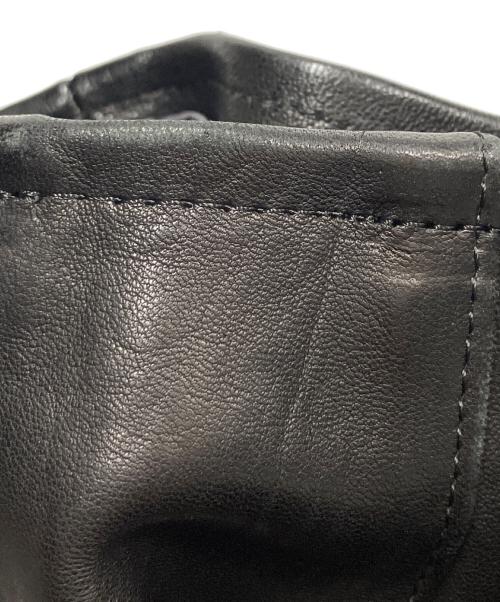 TOMORROW LAND（トゥモローランド）TOMORROW LAND (トゥモローランド) セミベジタブルラム シングルライダースジャケット ブラック サイズ:XSの古着・服飾アイテム