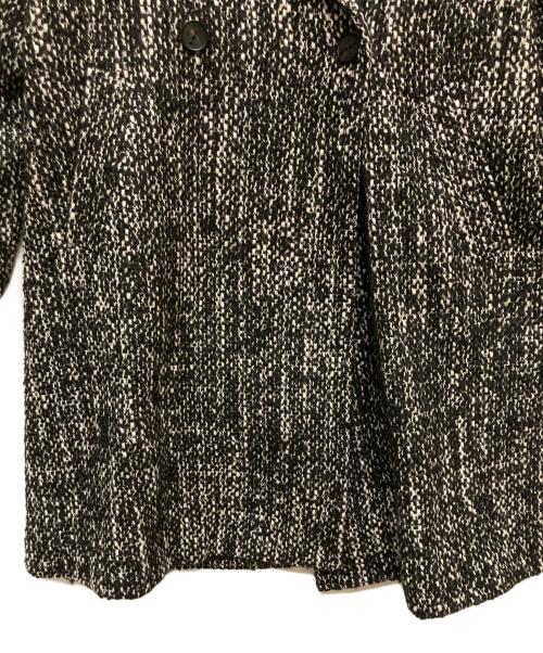 HEVO（イーヴォ）Hevo (イーヴォ) BRINDISI MELANGE BELTED COAT ブラック サイズ:44の古着・服飾アイテム