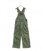 R13アールサーティン）の古着「DAMON OVERALL」｜グリーン