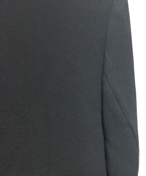 HARDY NOIR（アルディーノアール）HARDY NOIR (アルディーノアール) ダブルクロスミニマルロングドレス ブラック サイズ:38の古着・服飾アイテム