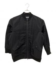 theory luxe（セオリーリュクス）の古着「ボンバージャケット」｜ブラック