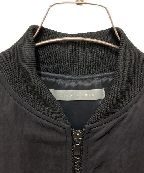 theory luxe（セオリーリュクス）theory luxe (セオリーリュクス) ボンバージャケット ブラック サイズ:SIZE 38の古着・服飾アイテム