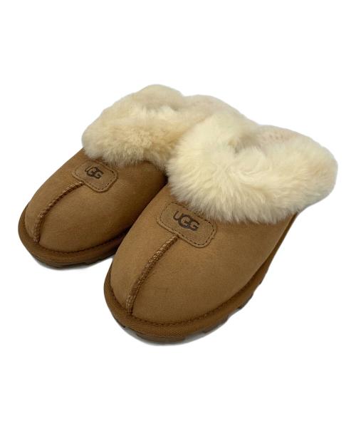 UGG（アグ）UGG (アグ) Coquette スリッパ ベージュ サイズ:23の古着・服飾アイテム