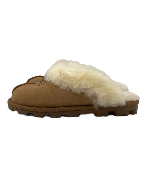 UGG（アグ）UGG (アグ) Coquette スリッパ ベージュ サイズ:23の古着・服飾アイテム