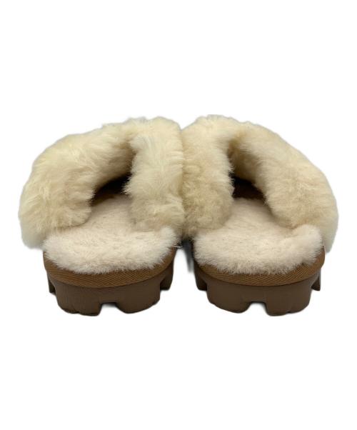 UGG（アグ）UGG (アグ) Coquette スリッパ ベージュ サイズ:23の古着・服飾アイテム